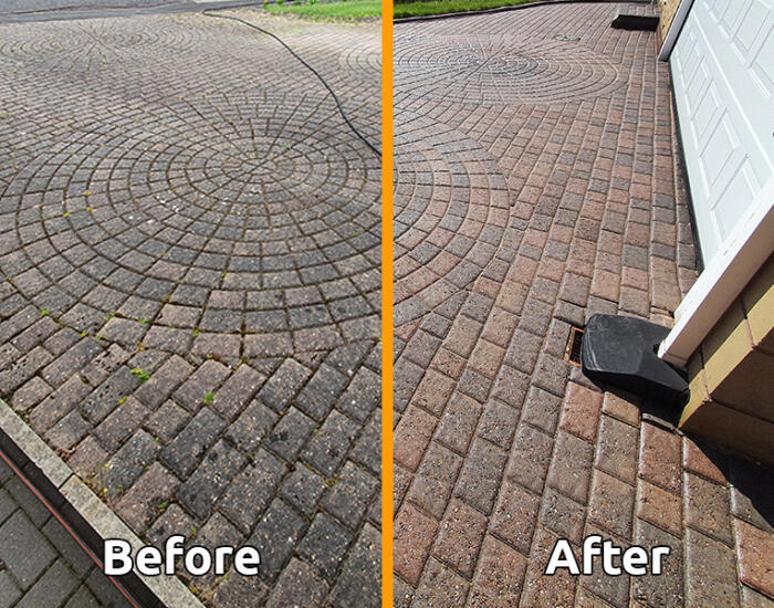 Patio Pressure Washing